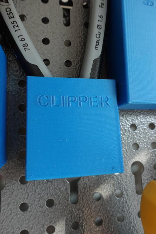 Halterung für Mini Seitenschneider / Clipper
