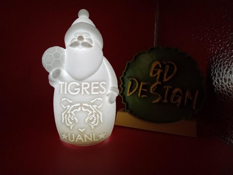 Tigres Uanl SOCCER SANTA LIGHT