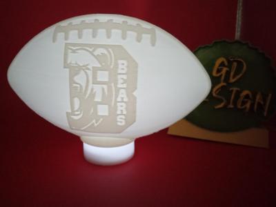 CHICAGO BEARS VER 11 NFL FOOTBALL LIGHT