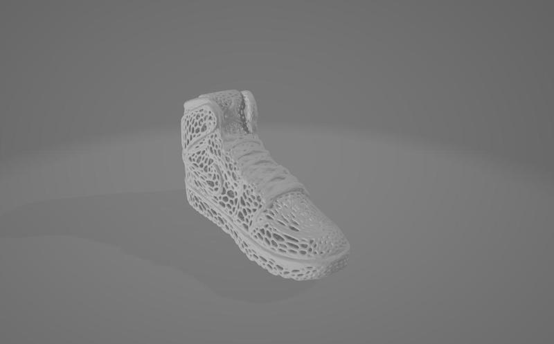 AirJordan Voronoi Pattern