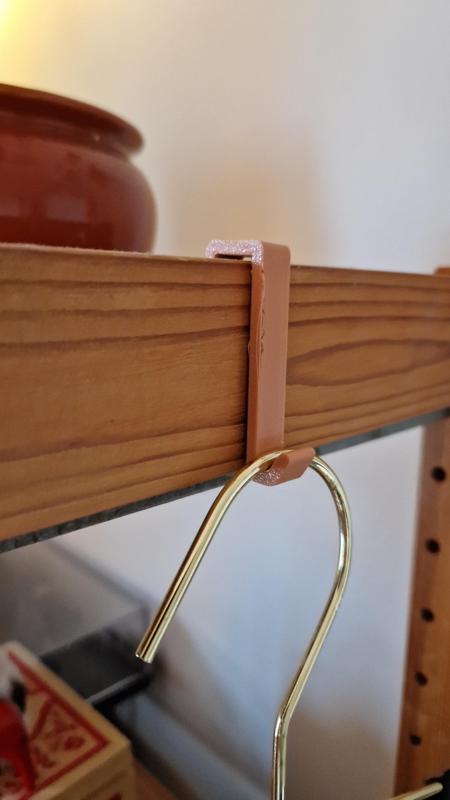 Clothes hanger hook for Ikea Ivar shelves
