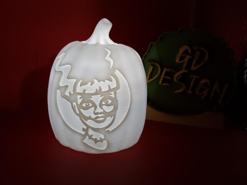 Bride of Barbie 3D Halloween Pumpkin Lights