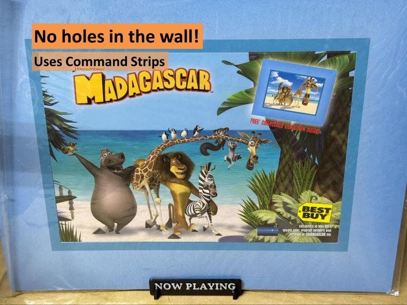 Vinyl Record Holder Wall Mount