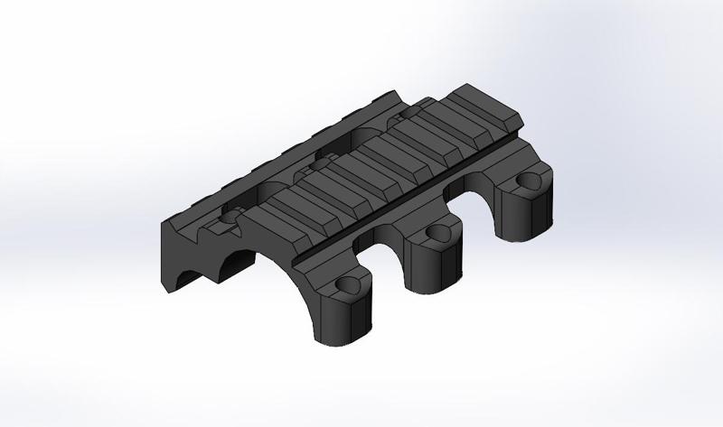 PGW rail for airsoft M40A3\A5 1:1 SCALE