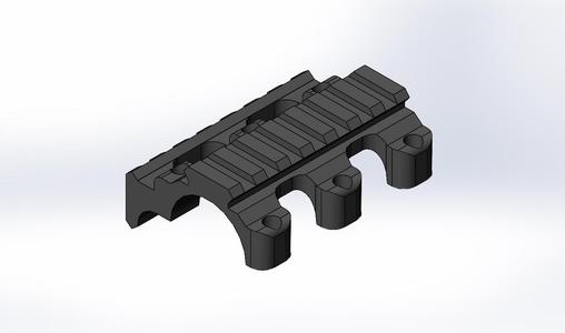 PGW rail for airsoft M40A3\A5 1:1 SCALE