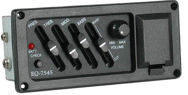 Battery Cover Folk Guitar preamp Belcat EQ-7545 