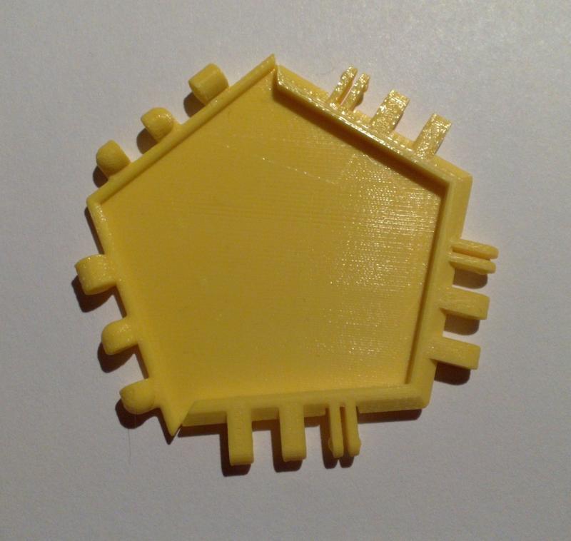 Fillygons Polypanel pentagonal adapter tiles