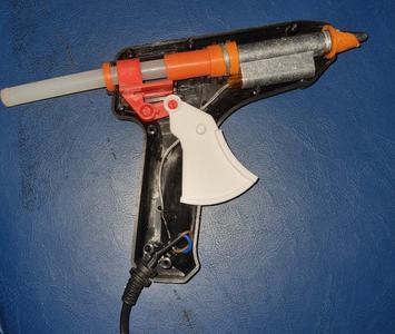 Glue gun trigger
