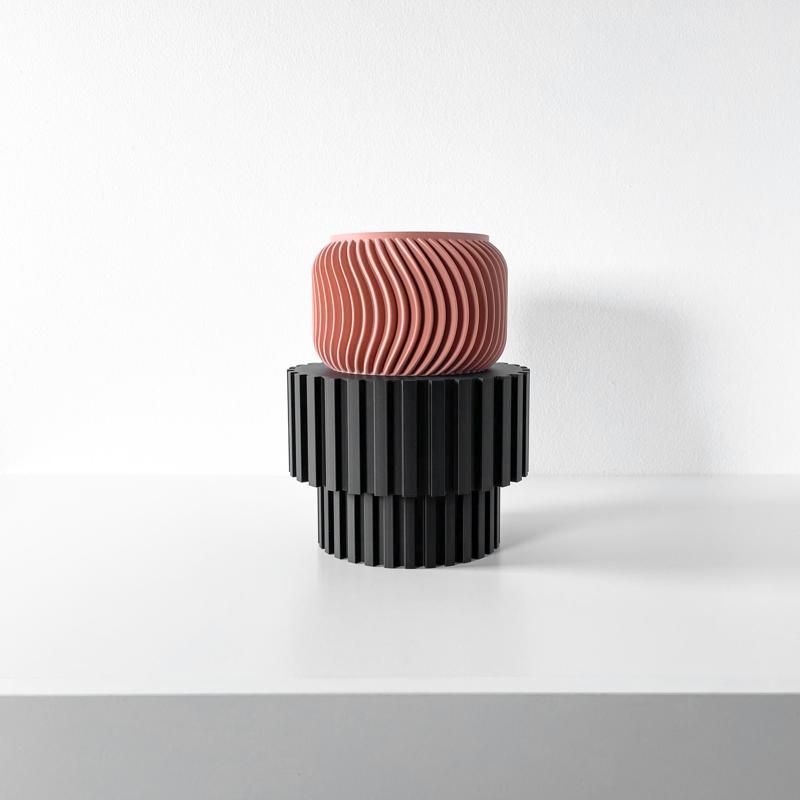 The Vorn Plant Stand for Planters and Pots | Modern and Unique Home Decor for Plants & Succulents  | STL File