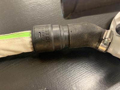 Festool adapter OF-1010 to Cleantec  Angled