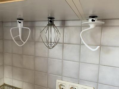 Kitchen Aid Artisan Halterung für Knethaken, Schneebesen etc.
