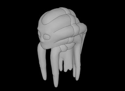 Lego Compatible (57901.dat) Minifig Head Nautolan