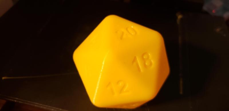 Simple 20 Sided Die