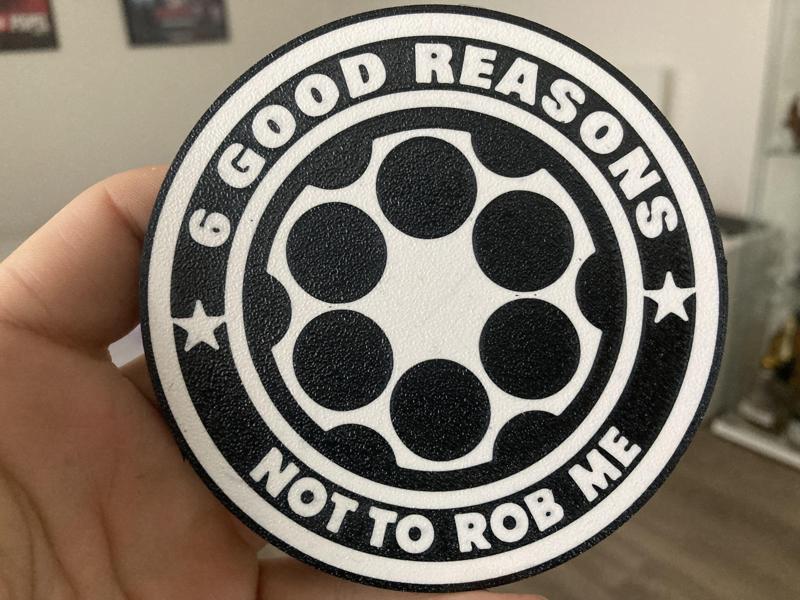 Not to rob me coaster