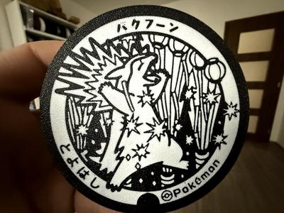 Typhlosion Pokemon set coaster