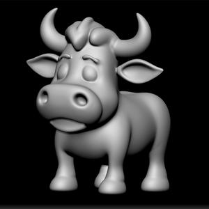 Cow Toon - Cow toy - funny cow - lovely cow - cow toon toy