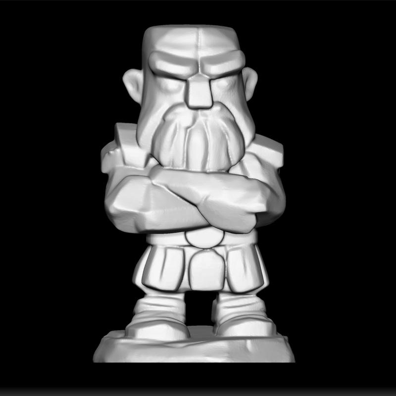 Viking Warrior Model - Viking Helmet STL - Norse Mythology Sculpture - Viking Axe 3D Print - Viking Ship Design