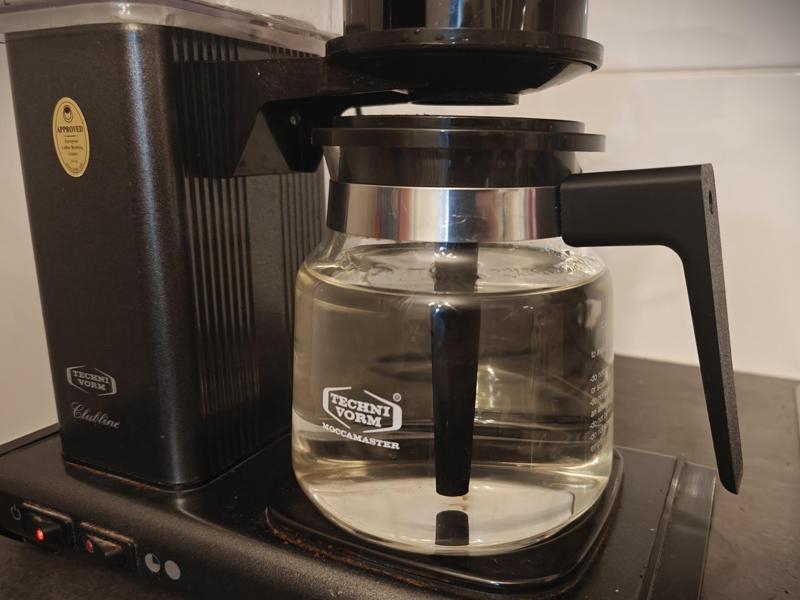 Replacement handle for Moccamaster coffee pot