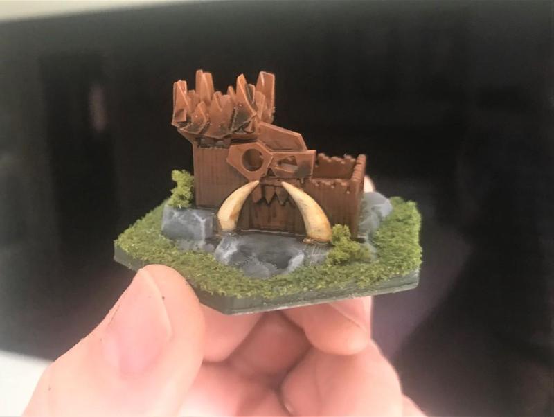 Wargaming Hex Tiles / Mighty Empires - Orc / Ork Tiles