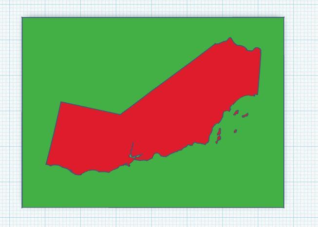 State of California Stamp