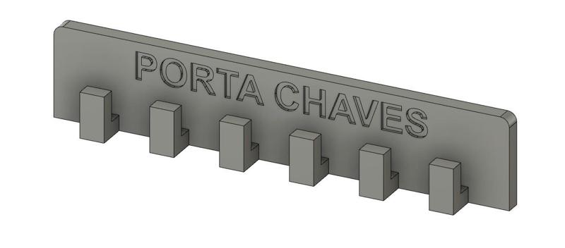 Placa Suporte Chaves - Keys Holder