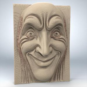Bust Bas Relief - 4