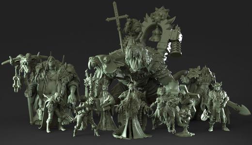 PRE-SUPPORTED Verminlot VOL 2 - 32mm - DnD