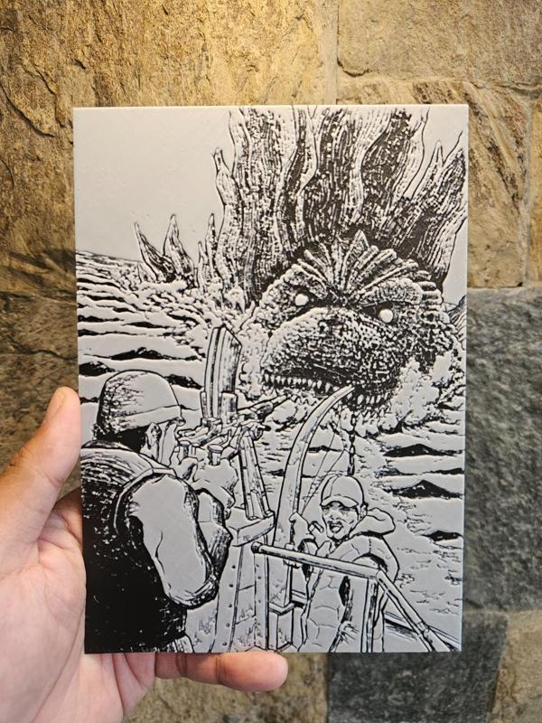 Godzilla Minus One Boat Chase 2 Hueforge