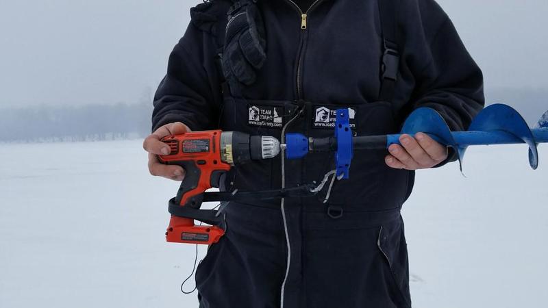 Mora Ice Auger Drill Adapter (Threaded Mora)