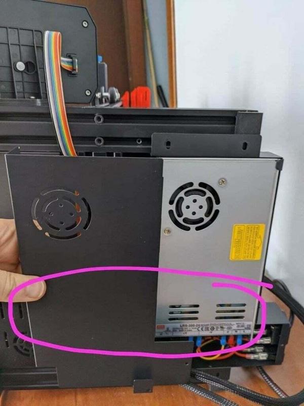 Ender 3 V2 PSU Power supply slim cover