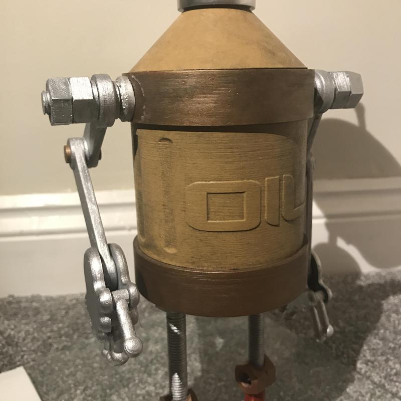Oily the robot