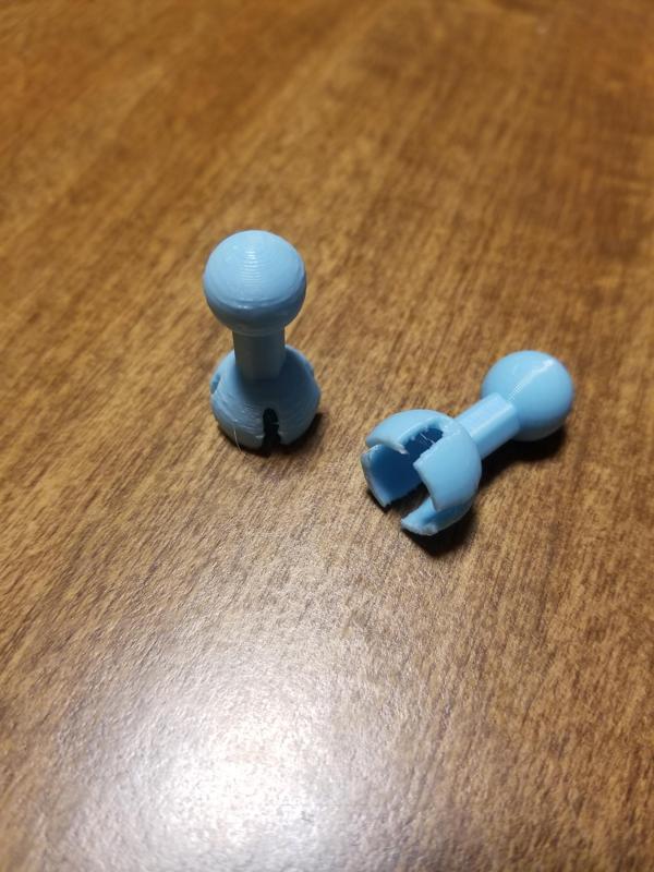 Polypanels Ball and Socket Joint Extensions