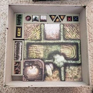 Zombicide Green Horde plus expansions *Rough & Ready* game organizer - okay with Black Plague