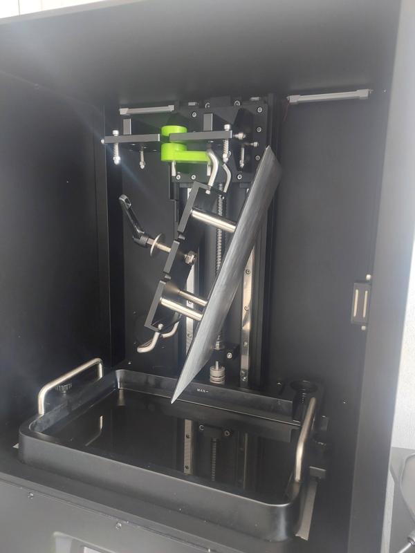 Elegoo Jupiter 3d print platform drip, drain hook