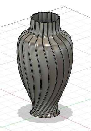 3d Spiral Vase