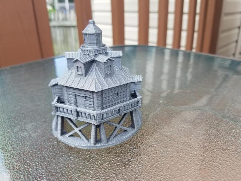 Miniature Thomas Point Shoal Lighthouse