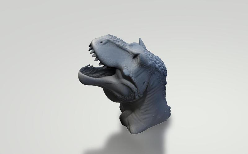 Tyrannosaurus Rex Head figure