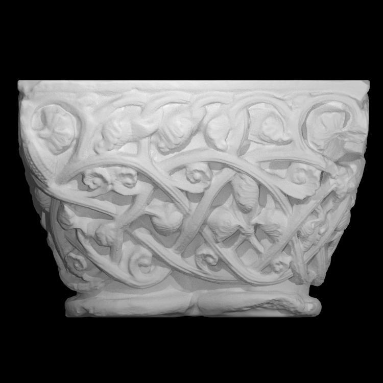 Capital - Acanthus Leaves in an Array of Vines