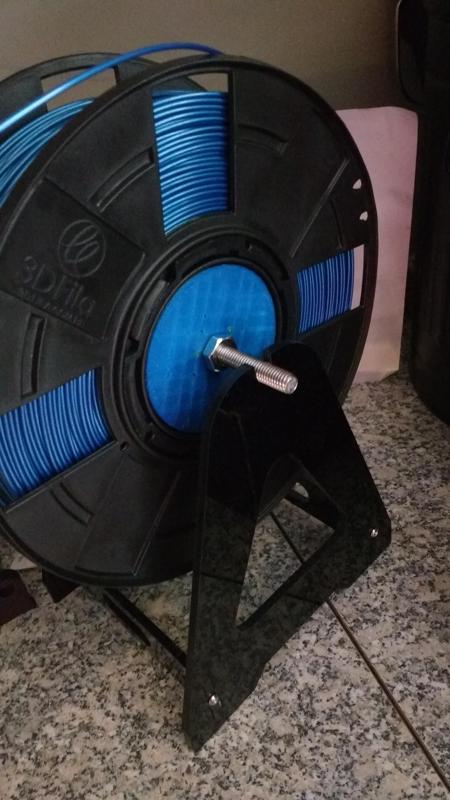 adaptador rolo filamento 3d fila anet a8 (filament roller adapter)