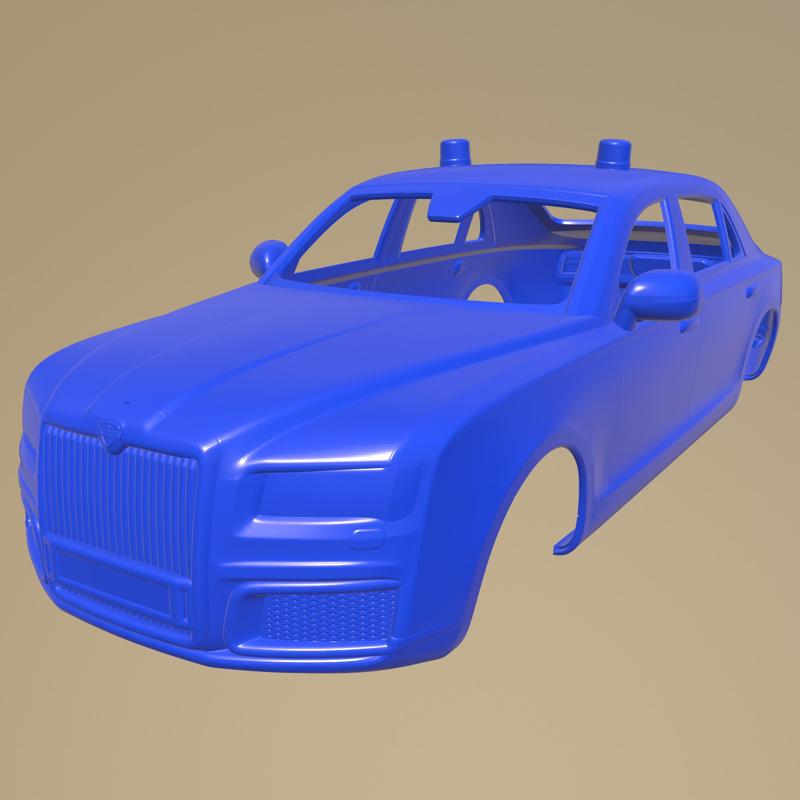 Aurus Senat PRINTABLE CAR BODY