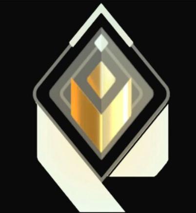 Valorant Radiant rank Keychain