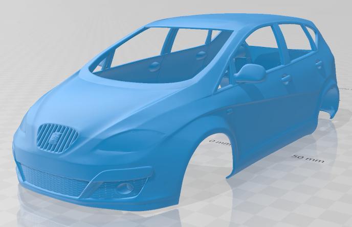 Seat Altea 2010 Printable Body Car