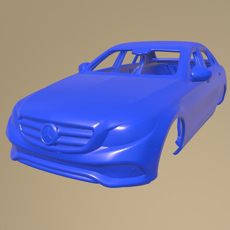 Mercedes E-Class Avantgarde 2017 PRINTABLE CAR BODY