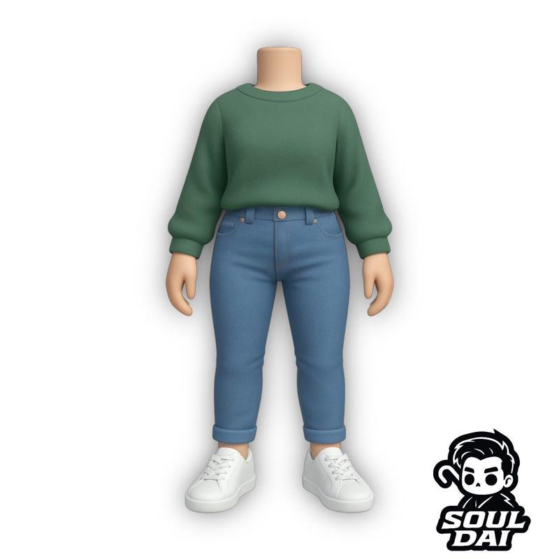 FUNKO BODY WOMAN 04 - (Female Funko body Sweatshirt and Casual Pants)