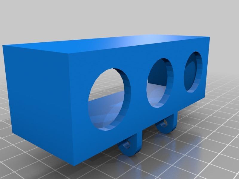 Soporte 3 interruptores Power Switch para Prusa i3 BQ