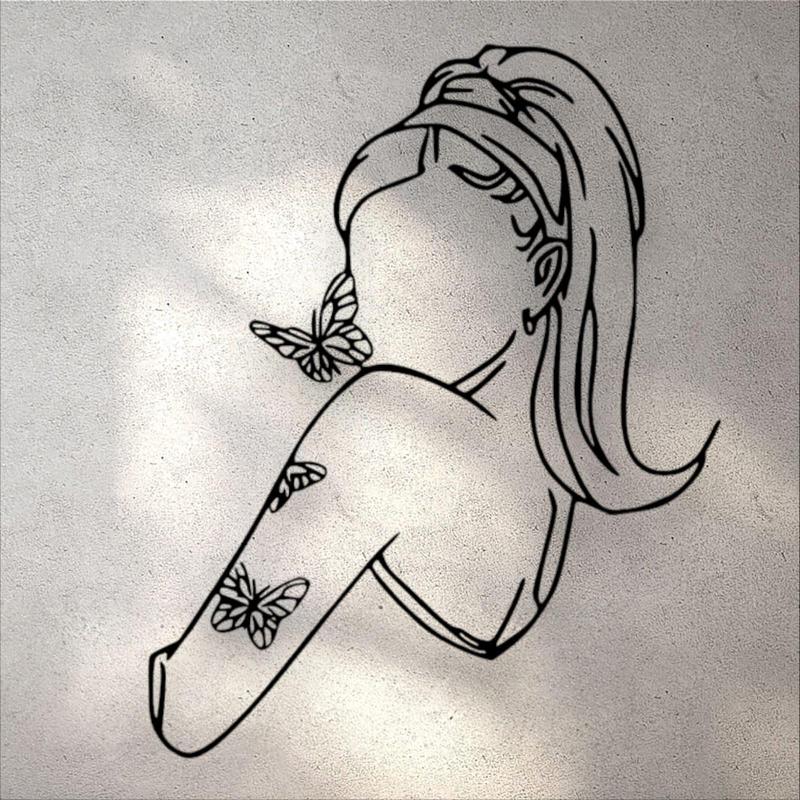 Wall art by Ariana Grande