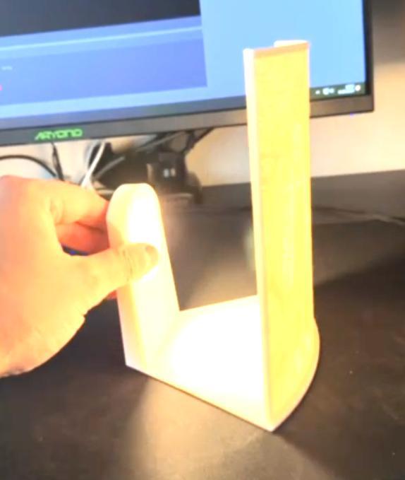 Beleuchteter Lithophane Bildhalter