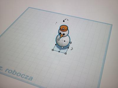 bałwanek pomarańczowy