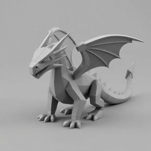 Dragon - Majestic and Mystical 3D Model