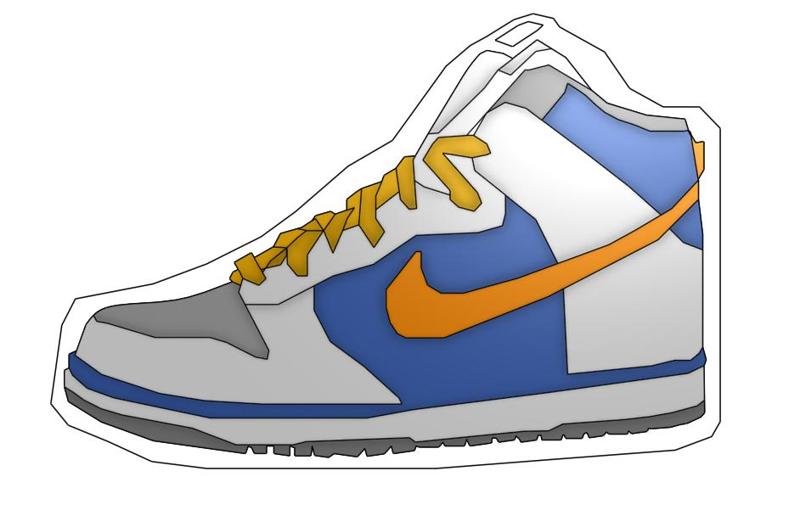 Nike Jordan 1 High Keychain